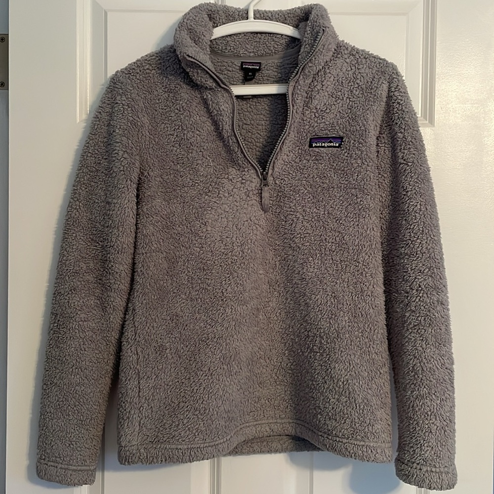 Patagonia women’s 1/4 Zip Los Gatos Pullover - XS gray